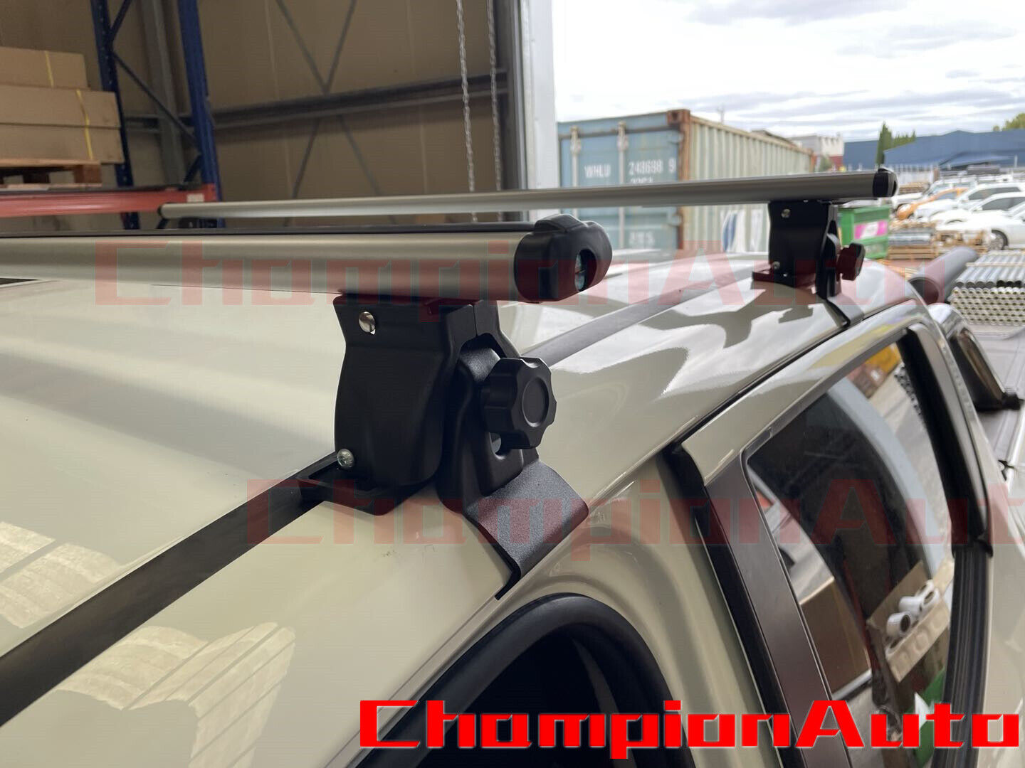 Roof Racks Aluminum Silver Cross Bars 52'' Mistubishi Triton MQ 2015-2019