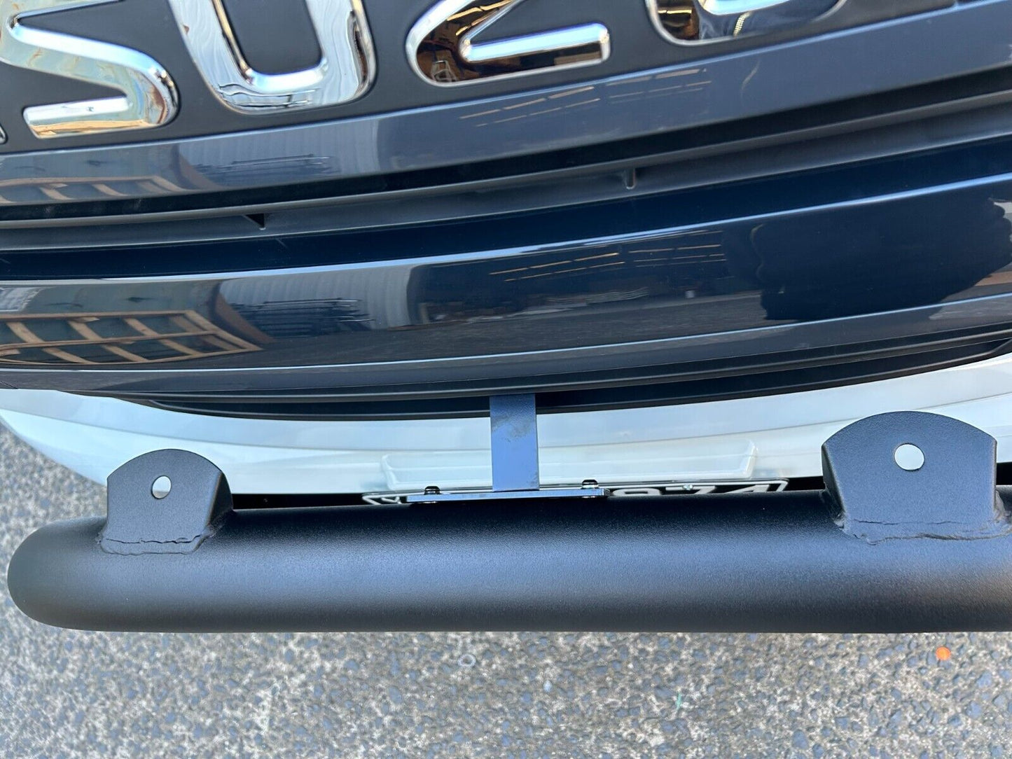 3'' Matt Sandy Black Powder Coated Steel Nudge Bar MAZDA BT50 09/2020-2024
