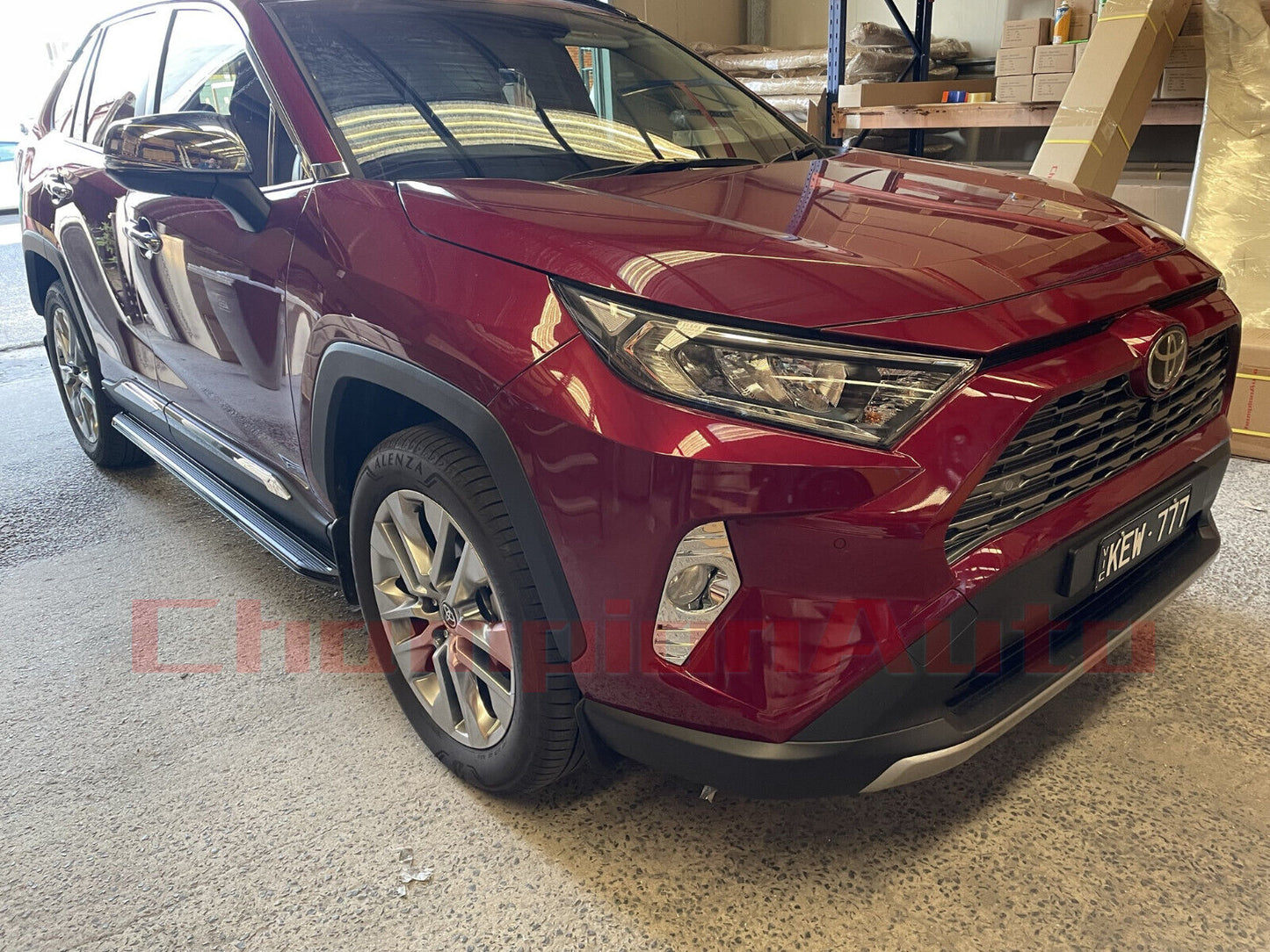 Side Steps Running Boards Aluminium To Fit Toyota Rav4 2019 - 2023 (XRB)