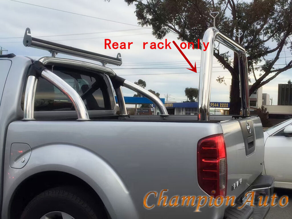 3'' Stainless steel Ladder Rack fit Nissan Navara D40 Tub 2006-2014