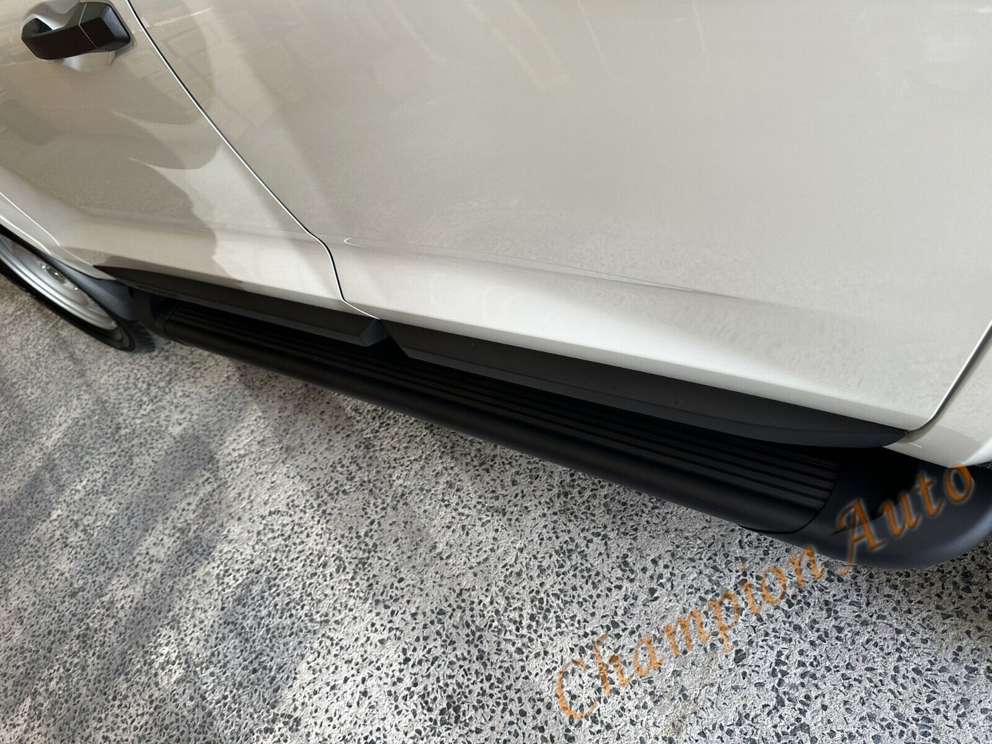 A Pair of Alloy side steps For All-New Mitsubishi MV Triton Dual Cab 2024+ (CBB)