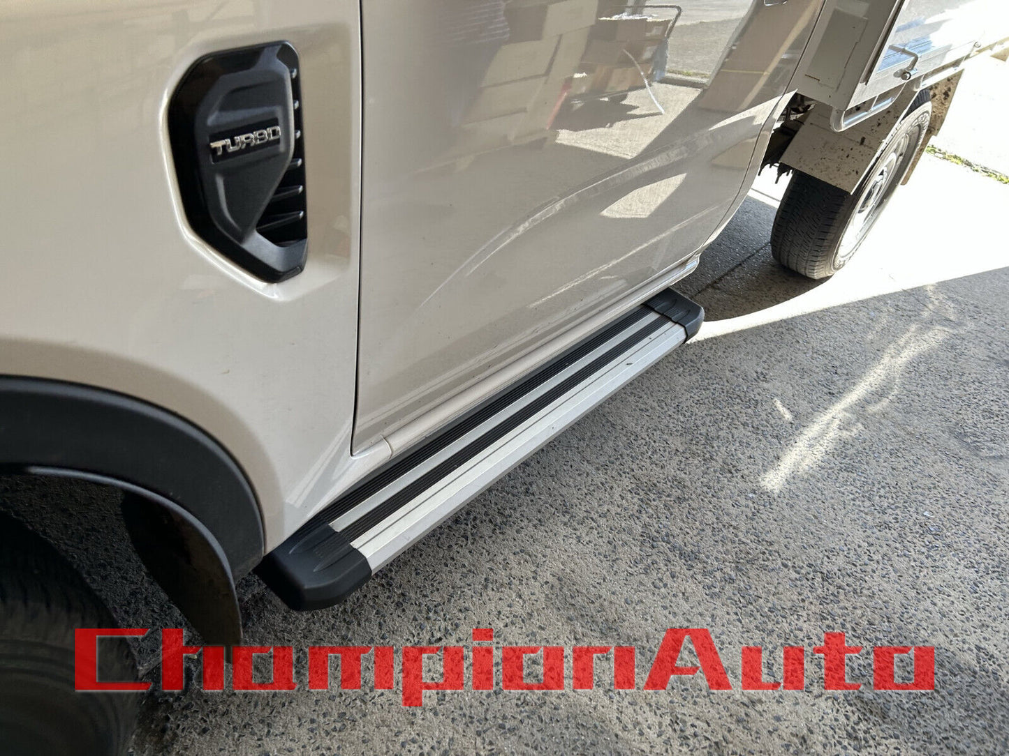 Single Cab Ford Ranger Side Steps For the Next Gen Ford Ranger 09/2022-2024 (S6)