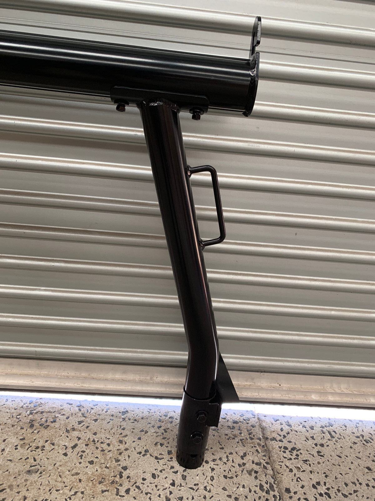 3'' Black Aluminum Ladder Rack fit Tub Nissan Navara D40 2006-2014