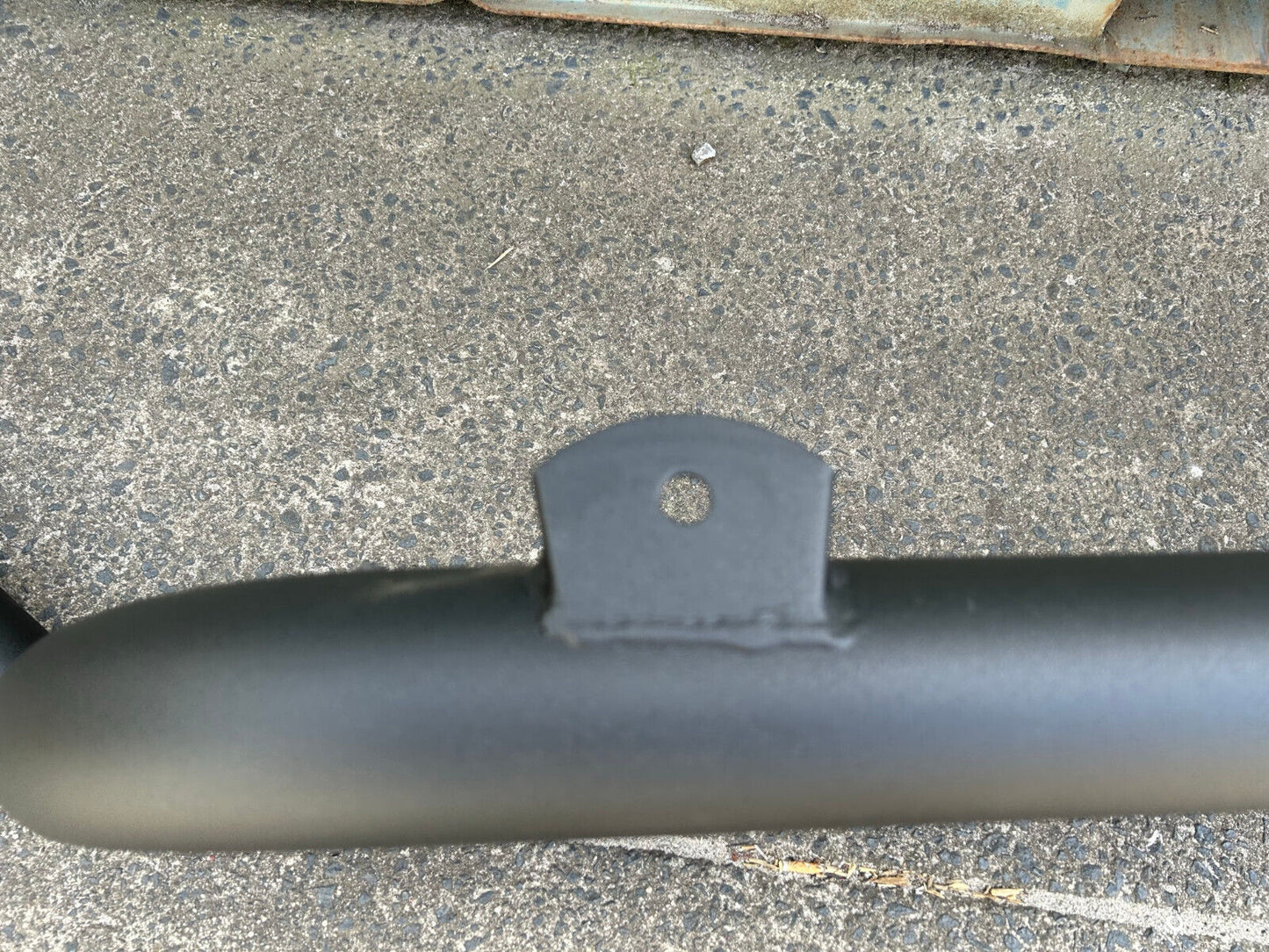 WIDE Matt Black Steel Nudge Bar For the New Toyota Hiace LWB 05/2019- 2024