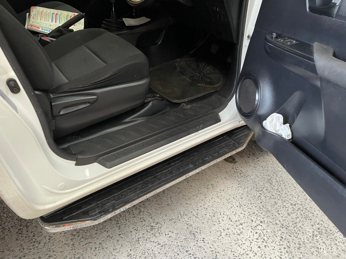 Single Cab Side Steps FOR Toyota Hilux Workmate 2015 - 2024 (CMP88)