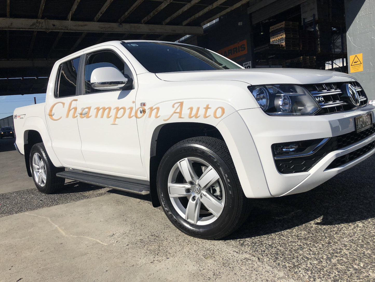 Volkswagen Amarok Dual Cab Side Steps Aluminium 2010- 2020+ (S5)