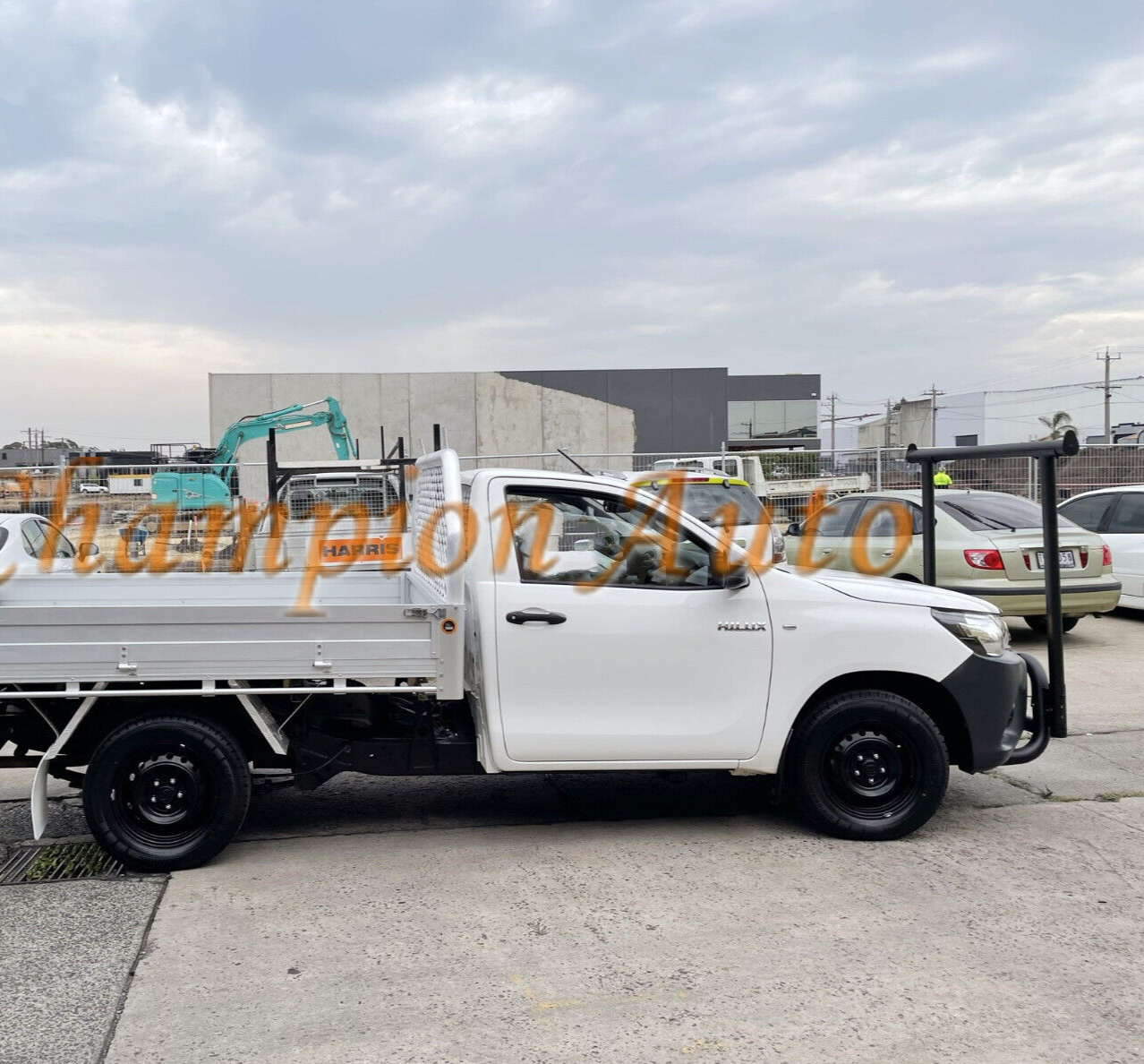 Nudge Bar for Toyota Hilux 2015-2024 single cab with Front Ladder Rack H Rack