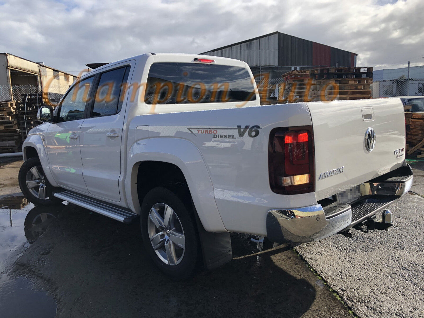 Volkswagen Amarok Dual Cab Side Steps Running Boards Aluminium 2010-2022(S6)