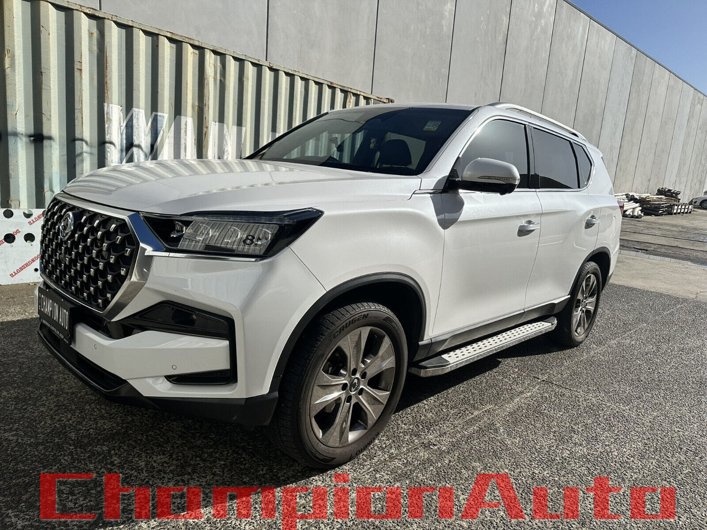 Side Steps Running Boards for SsangYong Rexton 2019-2024 All Models (CMP16)