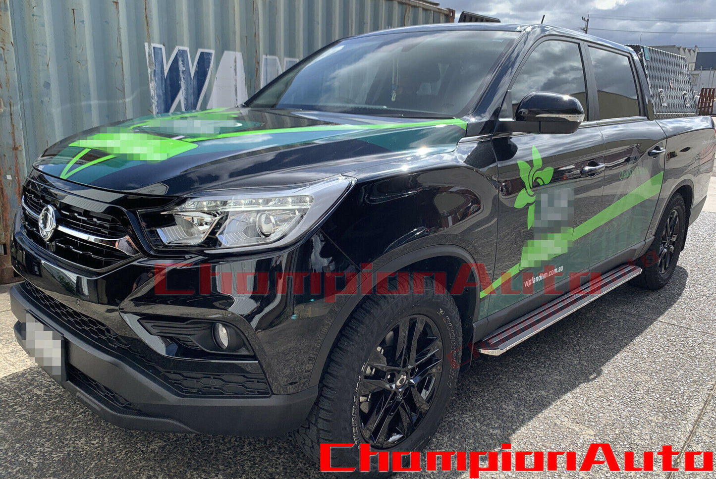 SsangYong Musso / Musso XLV Dual Double Cab 4 DOORS Side Steps 2019 -2024 (S5)