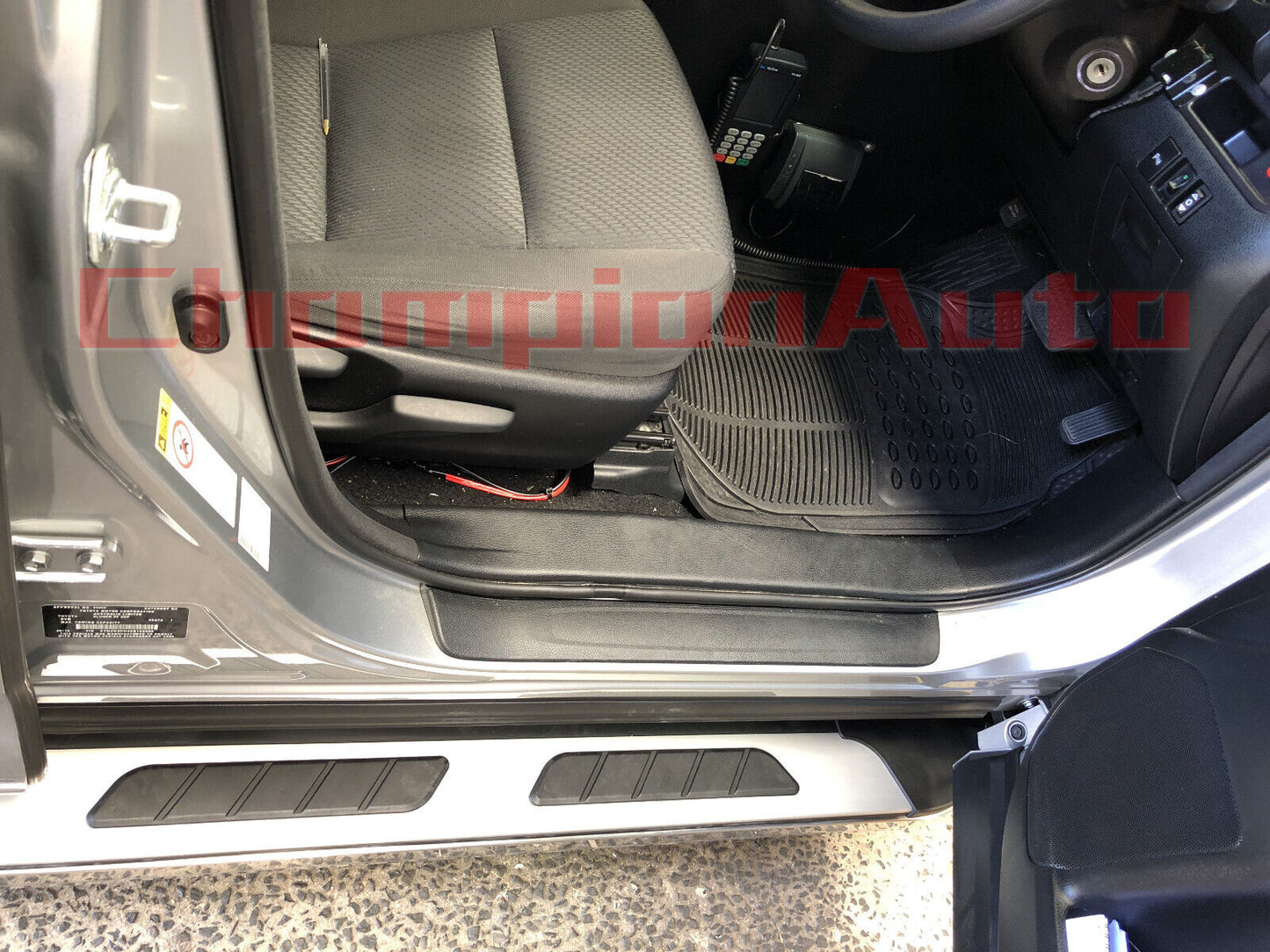 Super Cab Alloy Side Steps A PAIR for the Next Gen Ford Ranger XL 2023+ (CMP15)