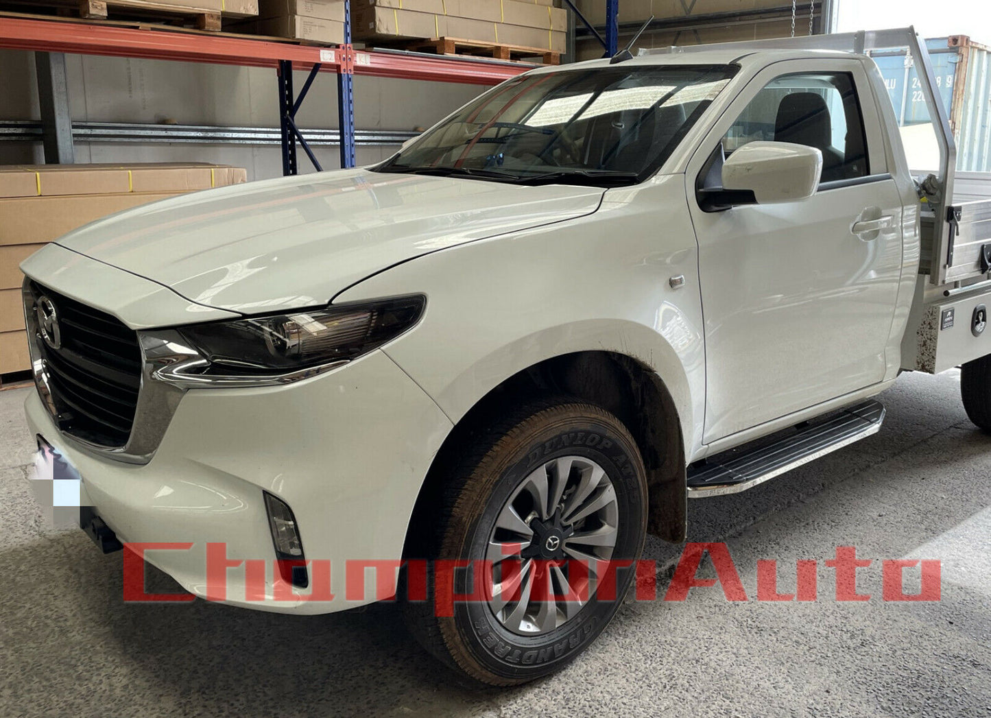 Single Cab Alloy Side Steps For Mazda BT-50 BT50 Single Cab 09/2020-2024 (CMP88)