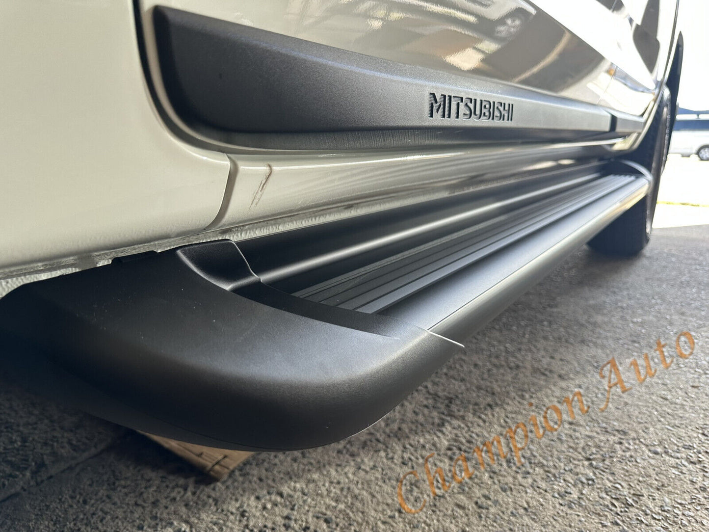 A Pair of Alloy side steps For All-New Mitsubishi MV Triton Dual Cab 2024+ (CBB)