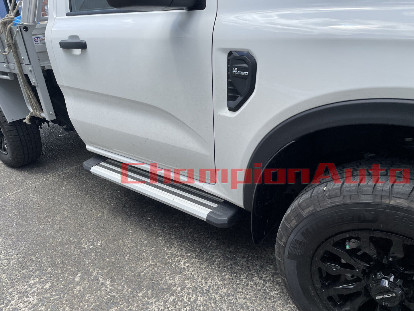 Single Cab Ford Ranger Side Steps For the Next Gen Ford Ranger 09/2022-2024 (S6)