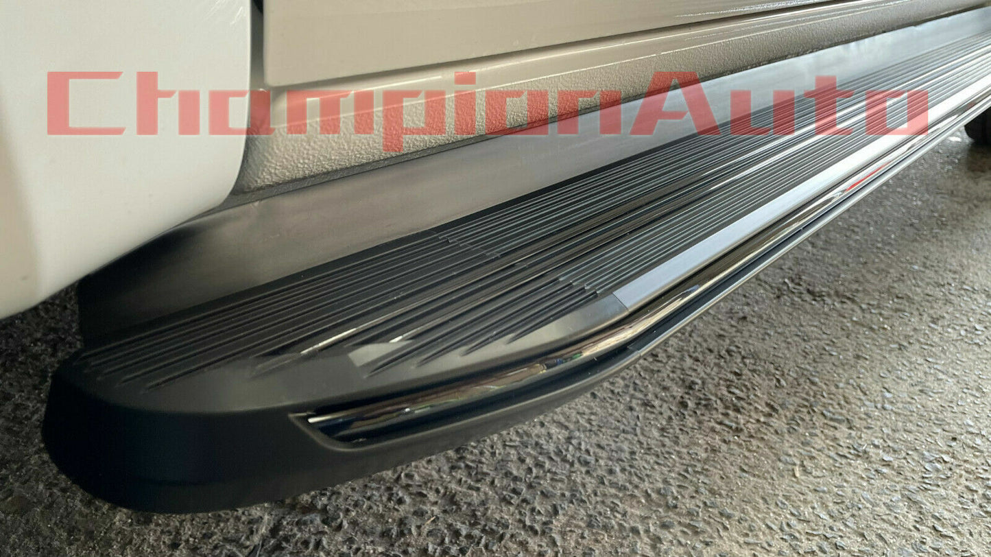 ALL BLACK Side Steps Running Boards To Fit HONDA CRV CR-V 2017-2024(XRB)