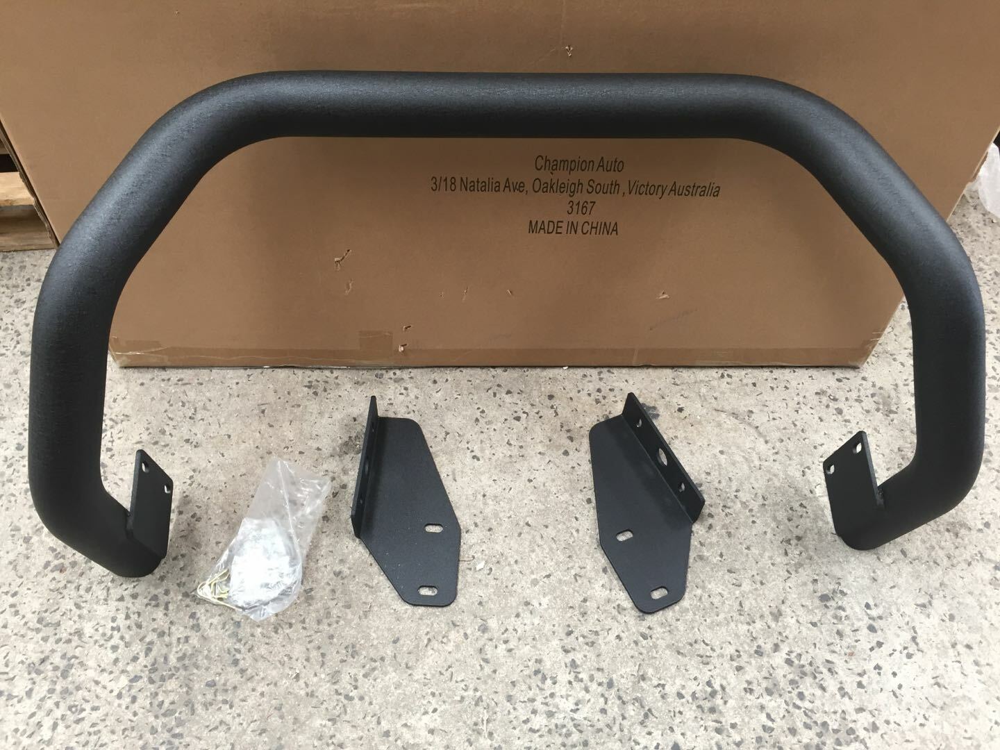 Black Steel Nudge Bar To Suit HYUNDAI iLOAD iMAX 05/2018- 2021