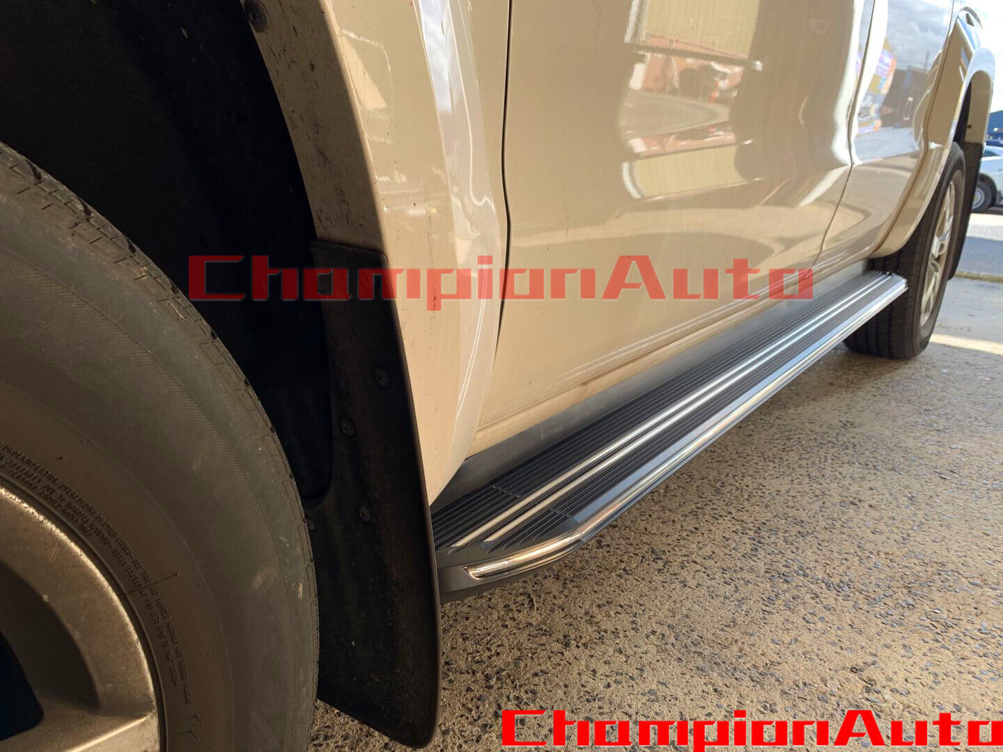 Super Cab Alloy Side Steps for the Next Gen Ford Ranger XL 2023+ (XR)