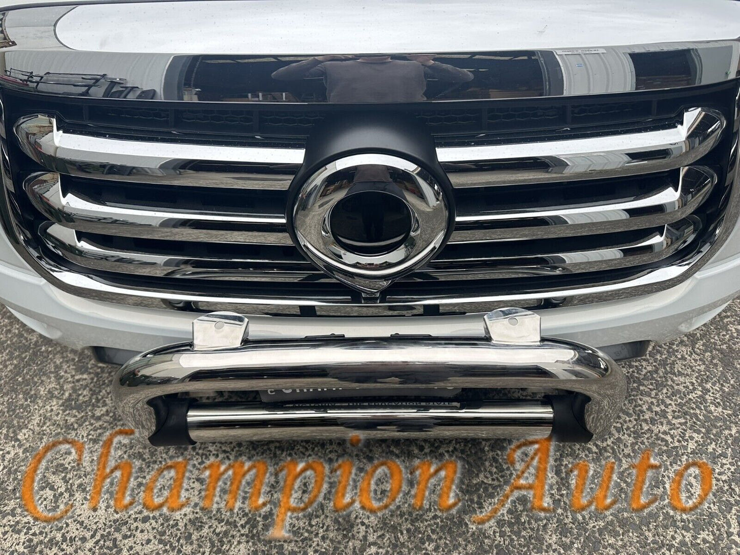 Stainless Steel 3.0'' Nudge Bar for GWM Cannon 2020-2024