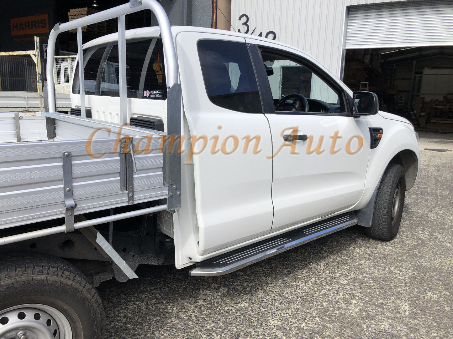 Ford Ranger Super Cab Side Steps Running Boards Aluminum 2012-2022 CMP94