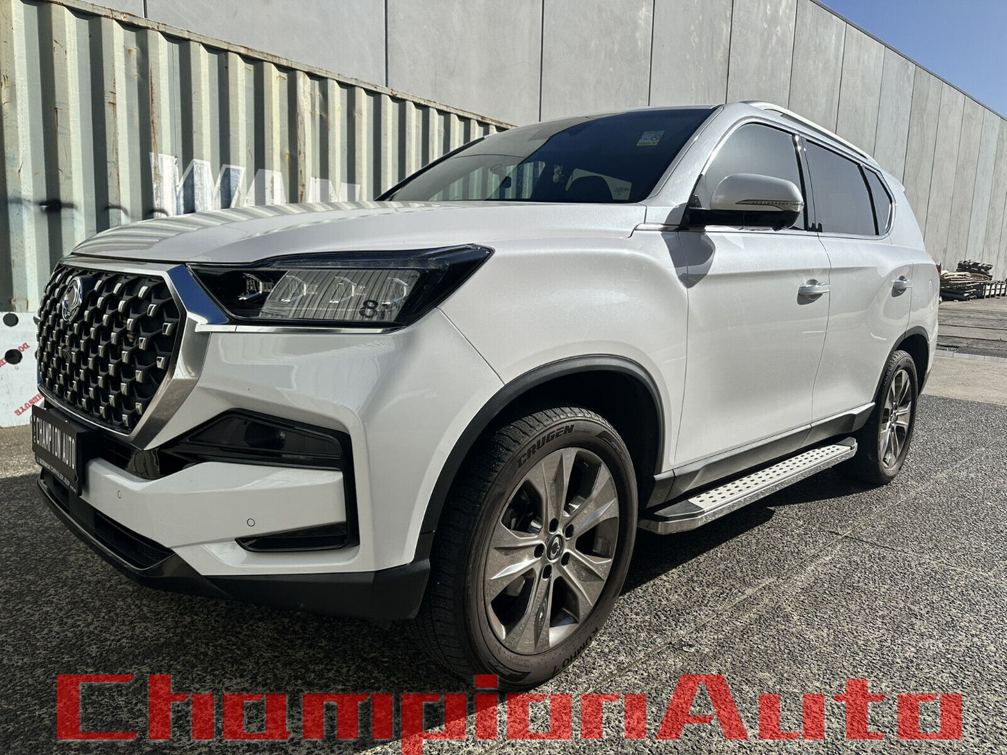 Side Steps Running Boards for SsangYong Rexton 2019-2024 All Models (CMP16)