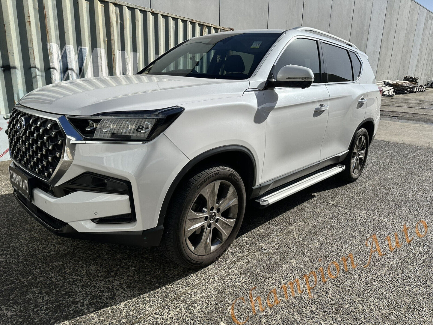 Side Steps Running Boards for SsangYong Rexton 2019-2024 All Models (S6)