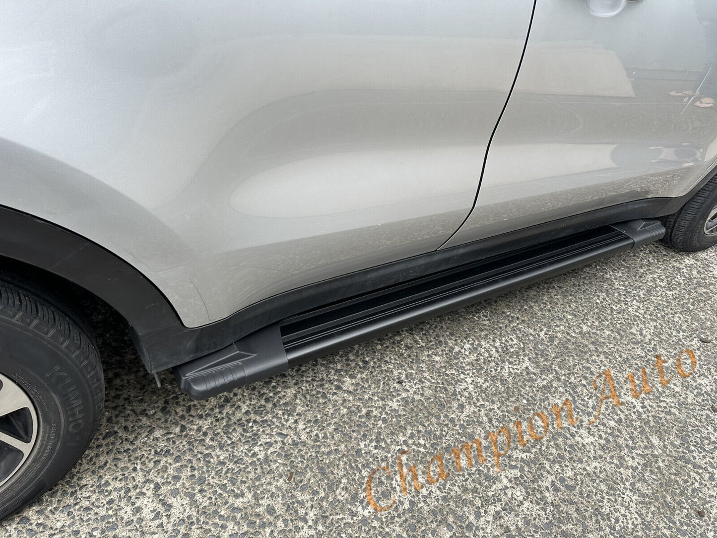 Alloy Running Boards Side Steps a pair Fits KIA Sportage 2016 - 08/2021 (HD24)