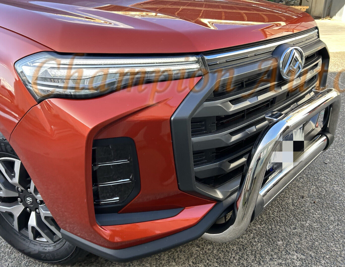 3'' Stainless Steel Nudge Bar for LDV T60 MAX Pro Luxe 2021 - 2024