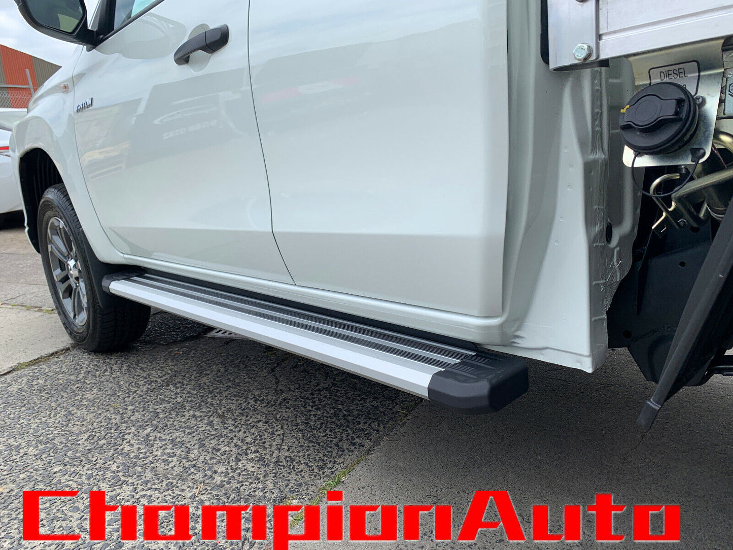 Club Cab Alloy Side Steps FOR Mitsubishi Triton MR Club Cab 2019-2023 (S6)