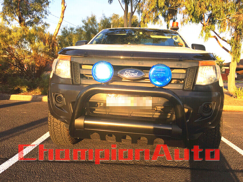 Matt Sandy Black Powder Coated Steel for Ford Ranger Nudge Bar 2012-2019