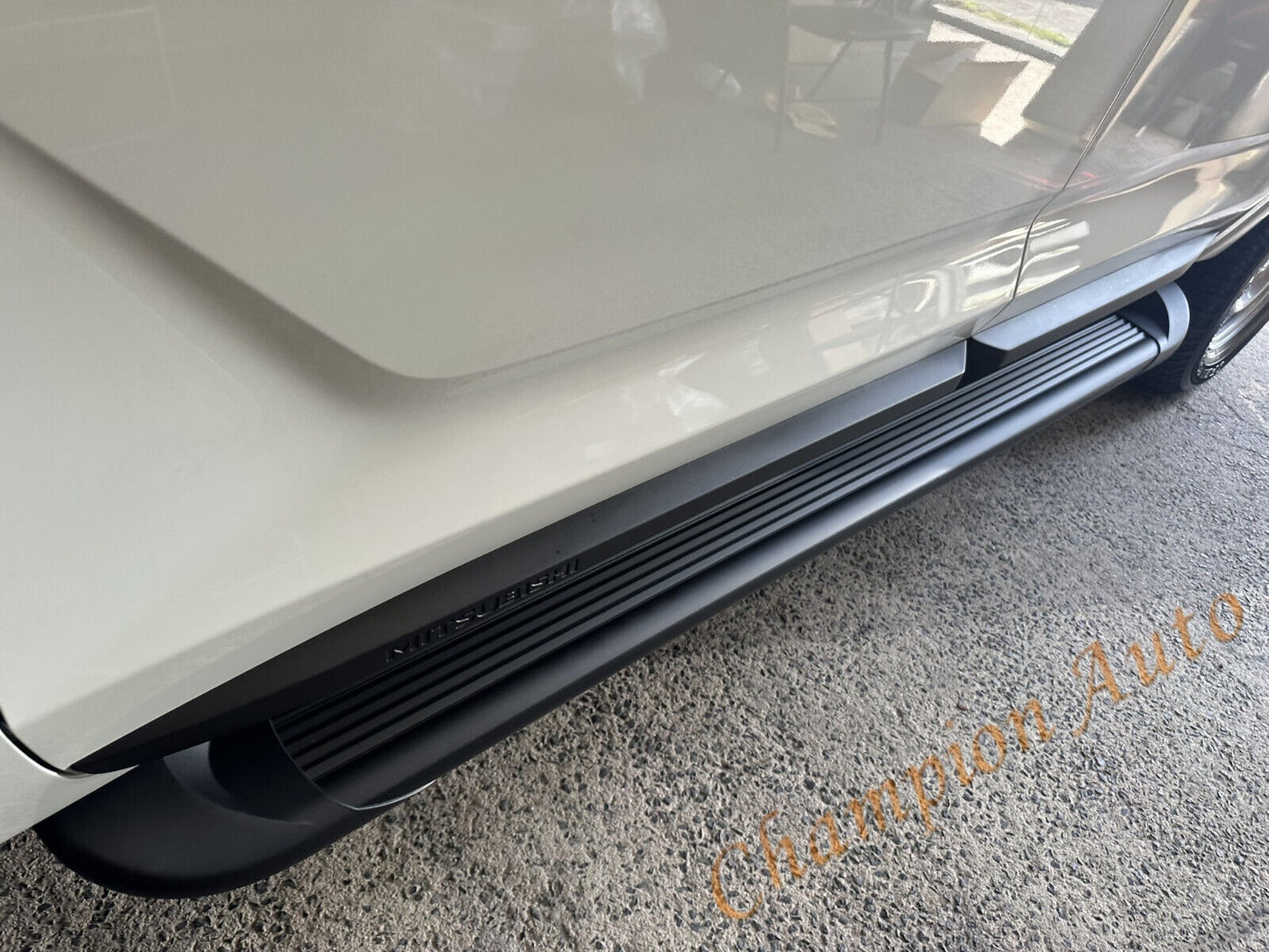 A Pair of Alloy side steps For All-New Mitsubishi MV Triton Dual Cab 2024+ (CBB)
