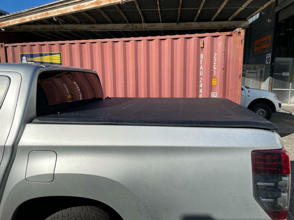 Tri Fold Soft Tonneau cover For Mitsubishi MQ MR Triton Dual Cab Tub 2015-2023