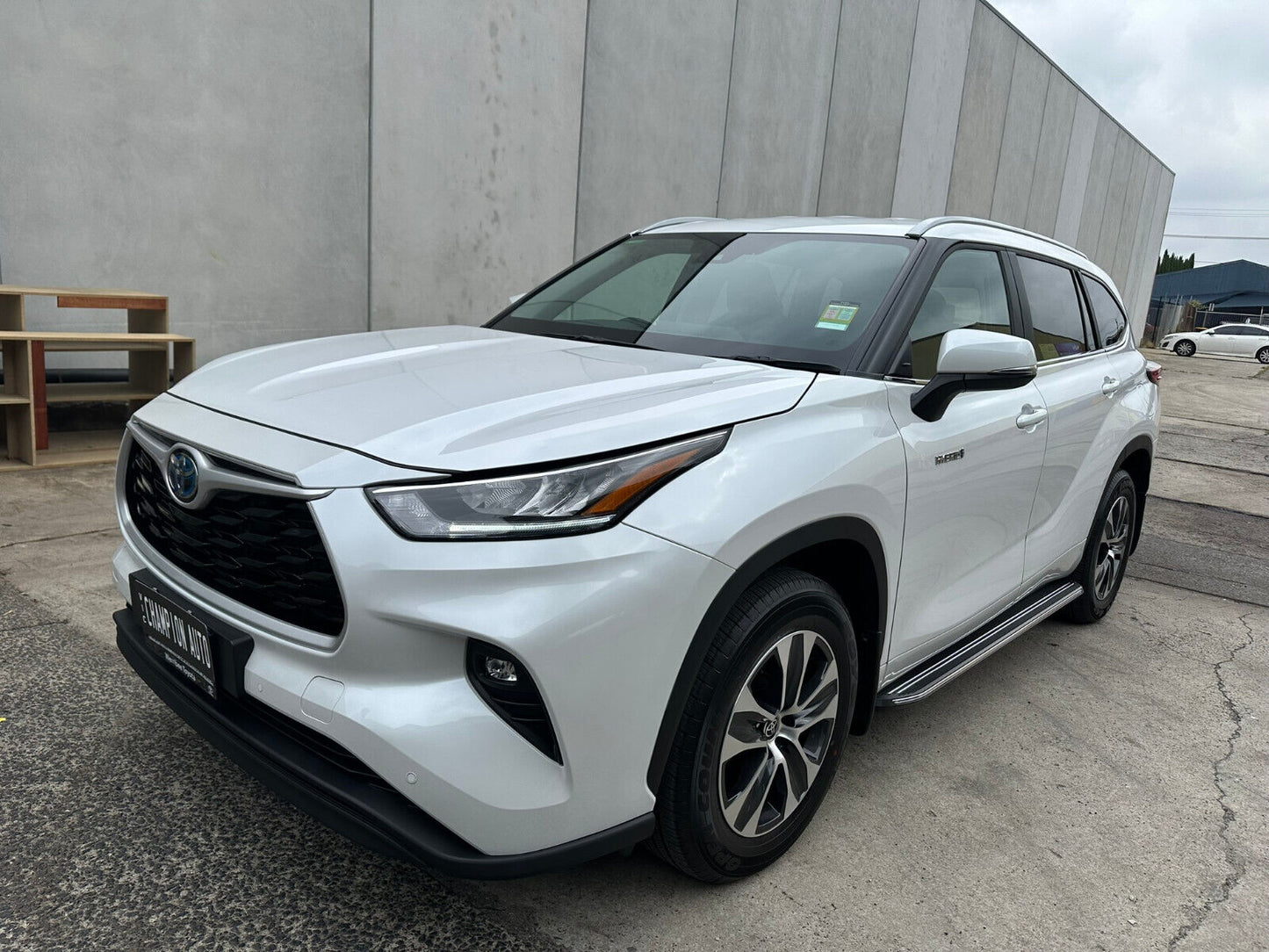 Side Steps Running Boards Aluminium for The New Toyota Kluger 2021 - 2024 (XR)