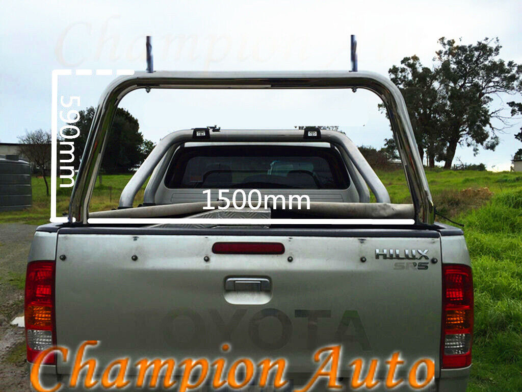 Ladder Rack with extension bar fit Toyota Hilux SR5 A-deck only 2015-2024 TUB
