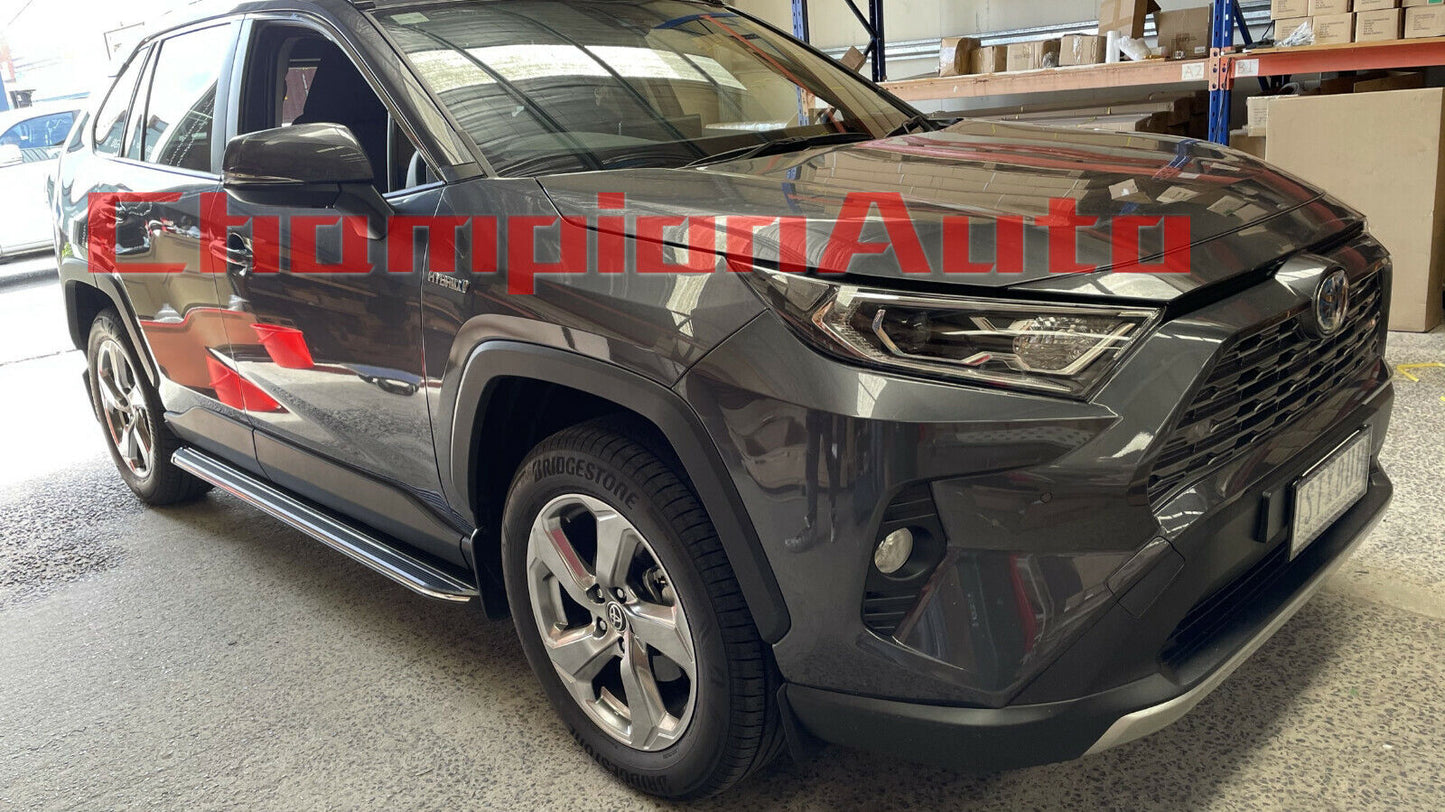Side Steps Running Boards Aluminium To Fit Toyota NEW Rav4 2019-2024 (XR)