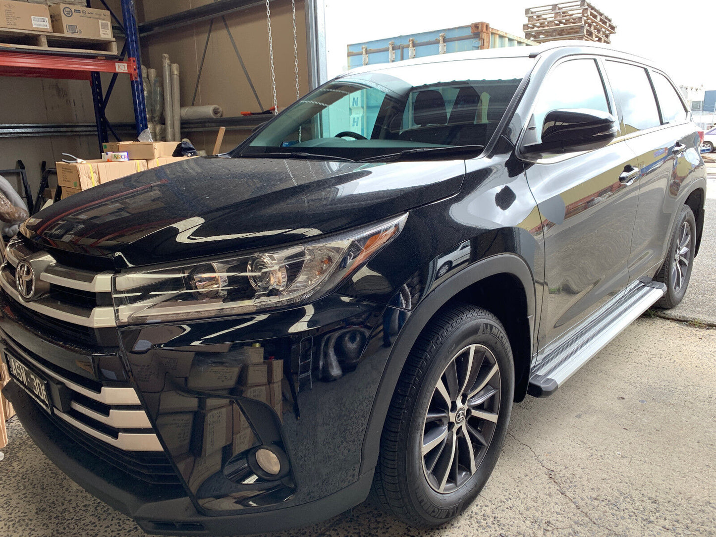 Alloy Side Steps Running Boards for Toyota Kluger 2014 - 2020 (S6)