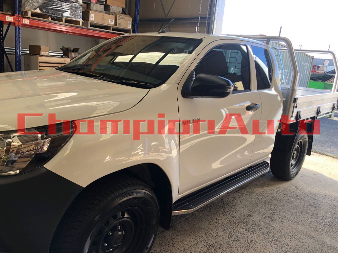 Side Steps For Extra Cab Toyota Hilux WorkMate 2015 - 2024 (CMP88)