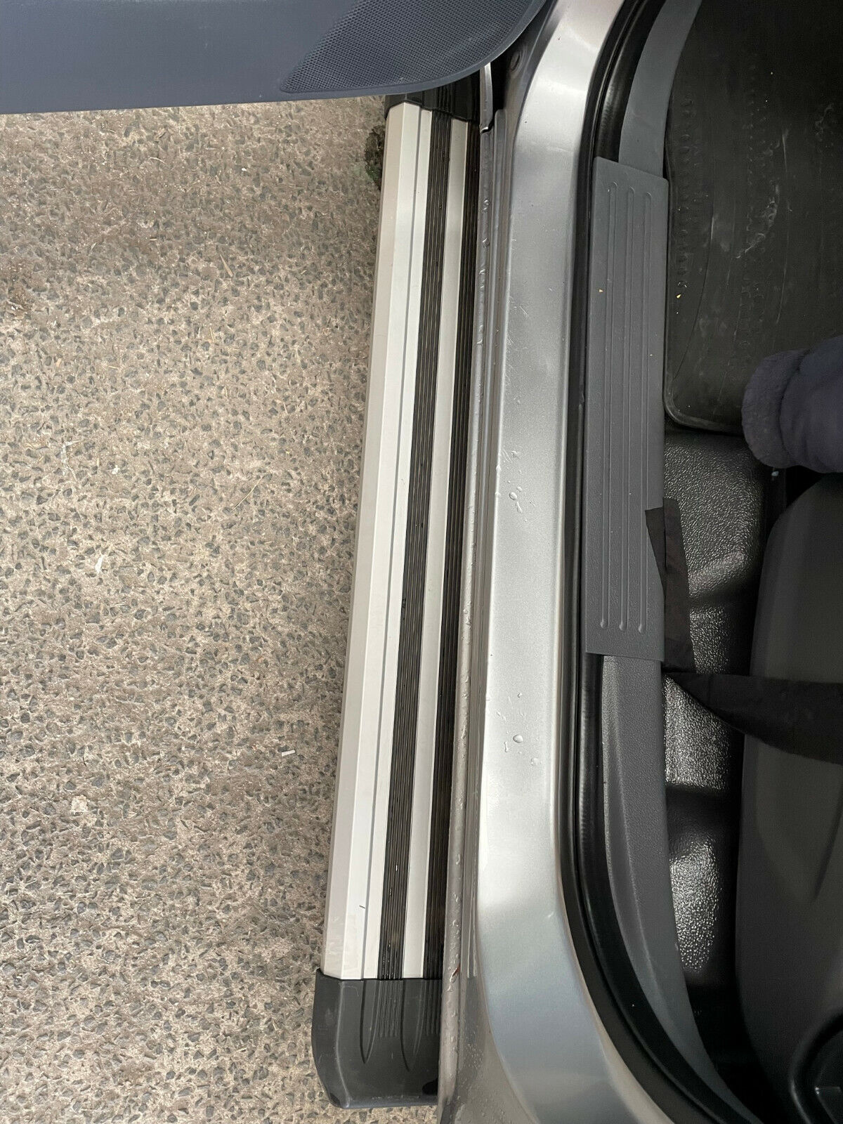 A PAIR Single Cab Alloy Side Steps for FORD Ranger 2012-2021 (S6)