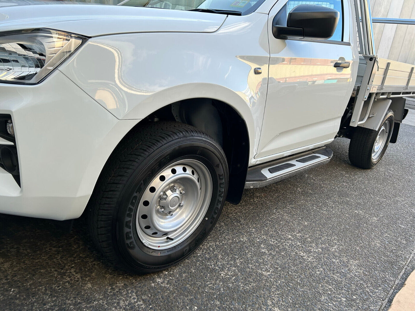 Single Cab Side Steps to fit The New Isuzu D-max Dmax D max 09/2020-2024 (CMP15)