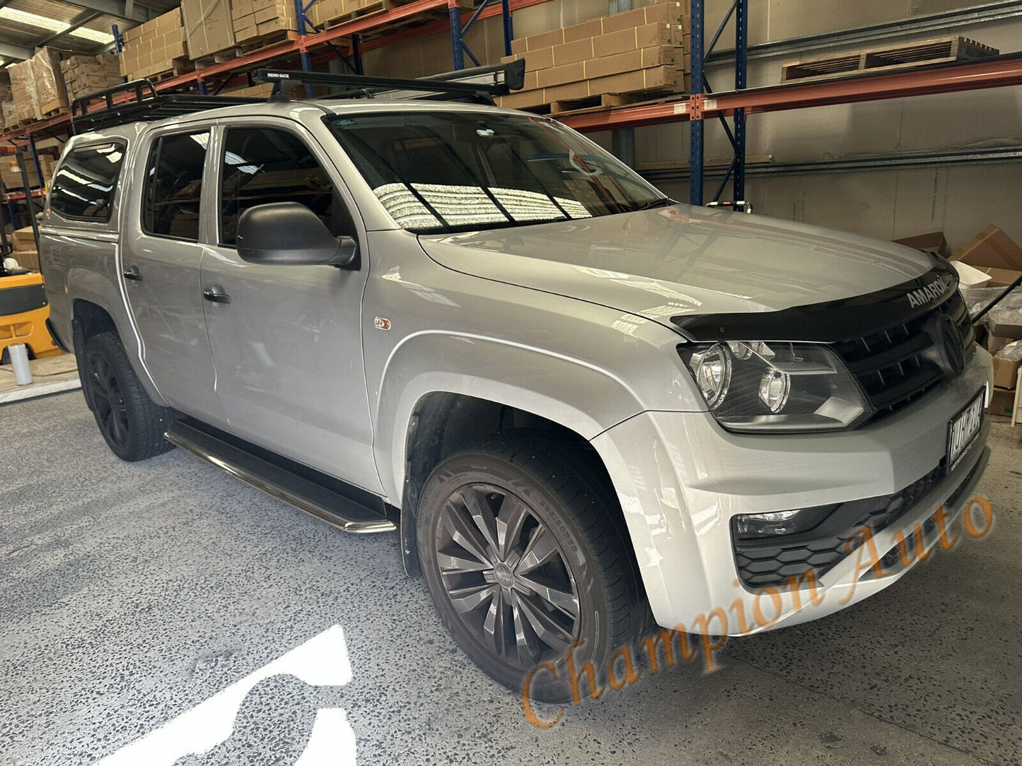 Alloy Side Steps for Volkswagen Amarok Dual Cab 2010-2021(HD)