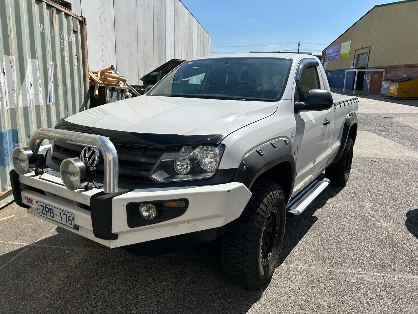 Single Cab Side Steps for VW Amarok single cab 2010-2019 (S6)