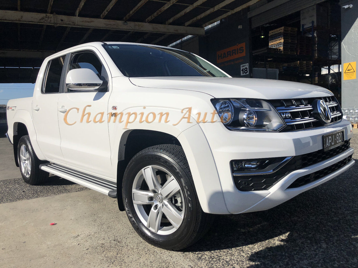 Volkswagen Amarok Dual Cab Side Steps Running Boards Aluminium 2010-2022(S6)