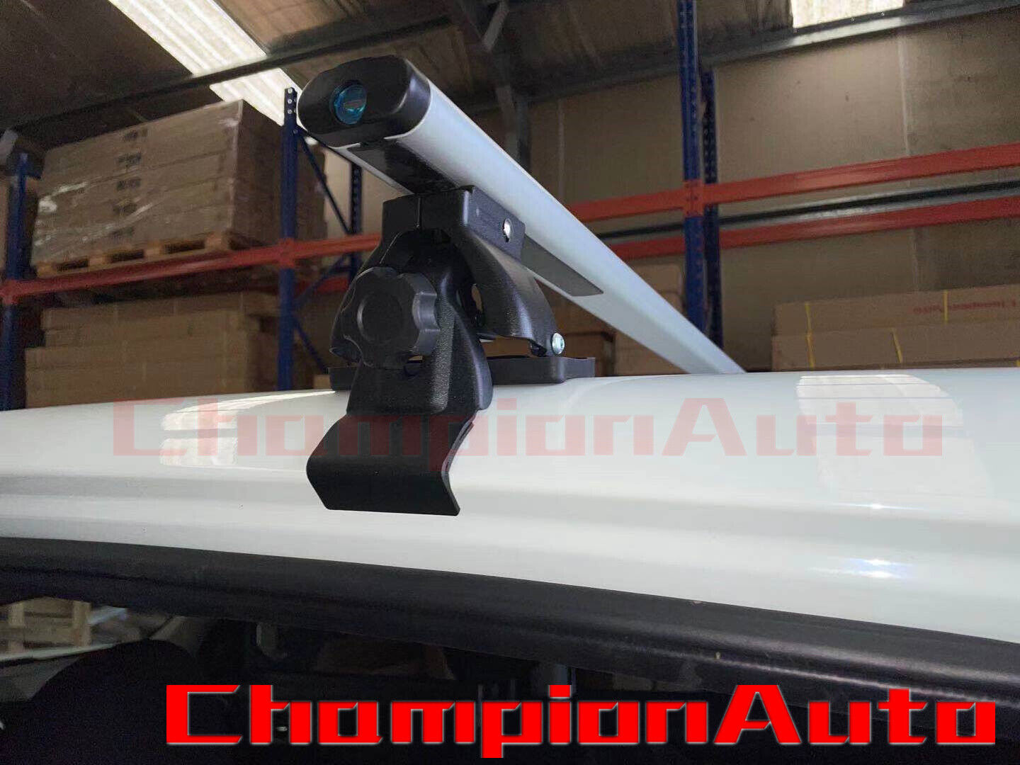 single Roof Rack Aluminum Silver Cross Bars 52'' Mistubishi Triton MQ 2015-2019
