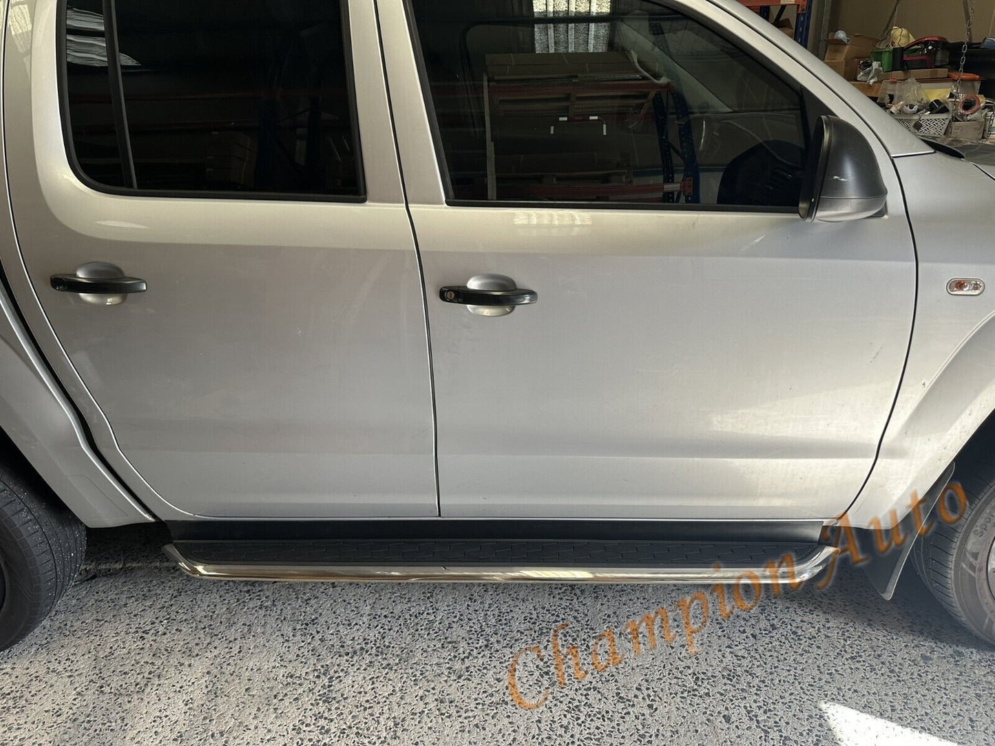 Alloy Side Steps for Volkswagen Amarok Dual Cab 2010-2021(HD)