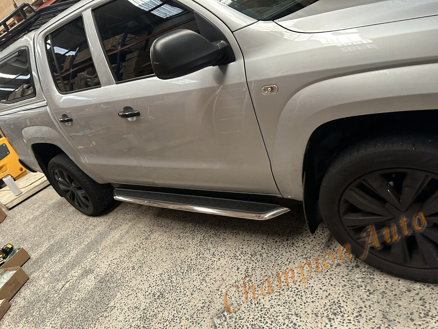Alloy Side Steps for Volkswagen Amarok Dual Cab 2010-2021(HD)