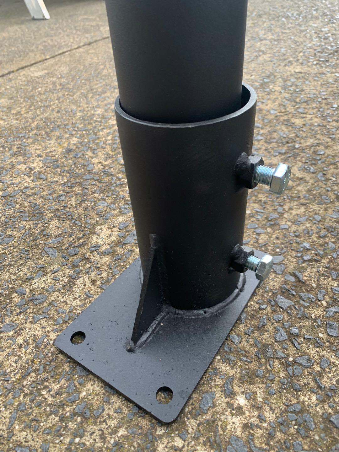 A pair of Heavy Duty Brackets for 3'' 76mm tube Ladder Rack Inner Diameter 82mm
