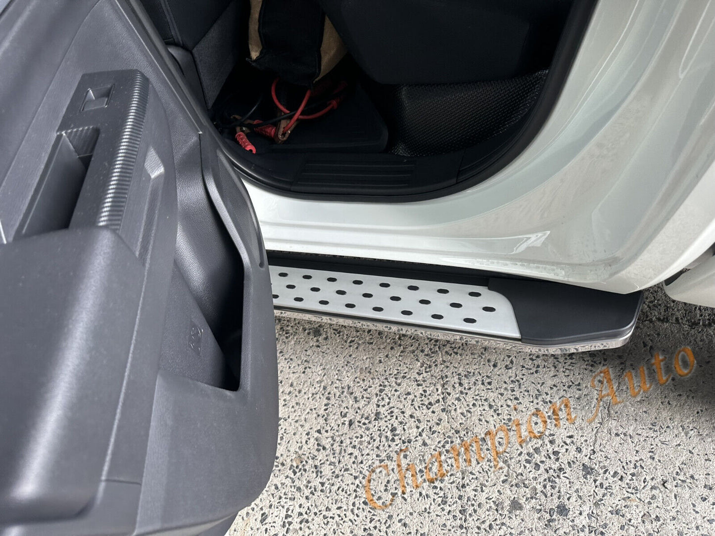 Pair of Alloy side steps For All-New Mitsubishi MV Triton Dual Cab 2024+ (CMP16)