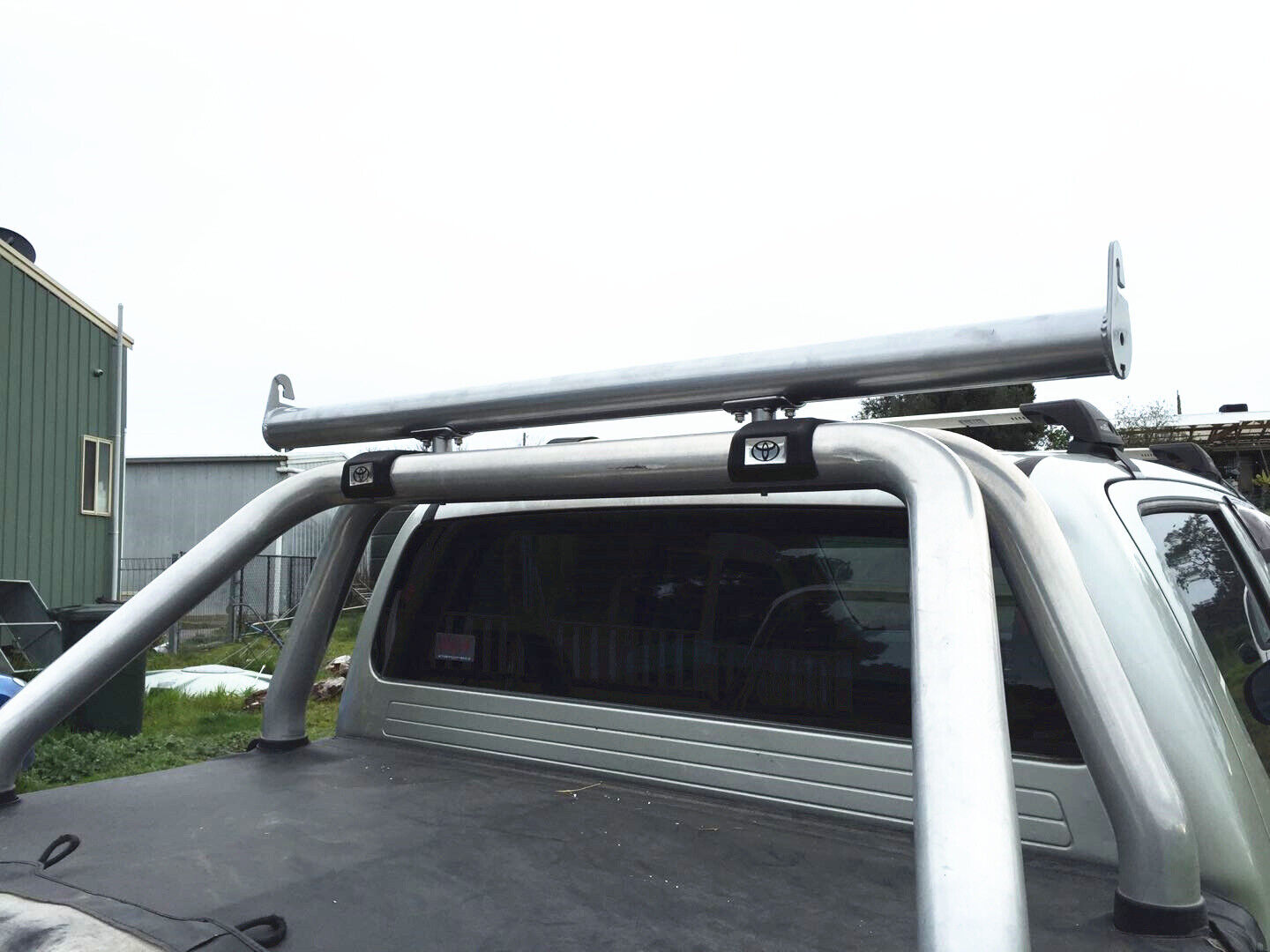 Ladder Rack with extension bar fit Toyota Hilux SR5 A-deck only 2015-2024 TUB