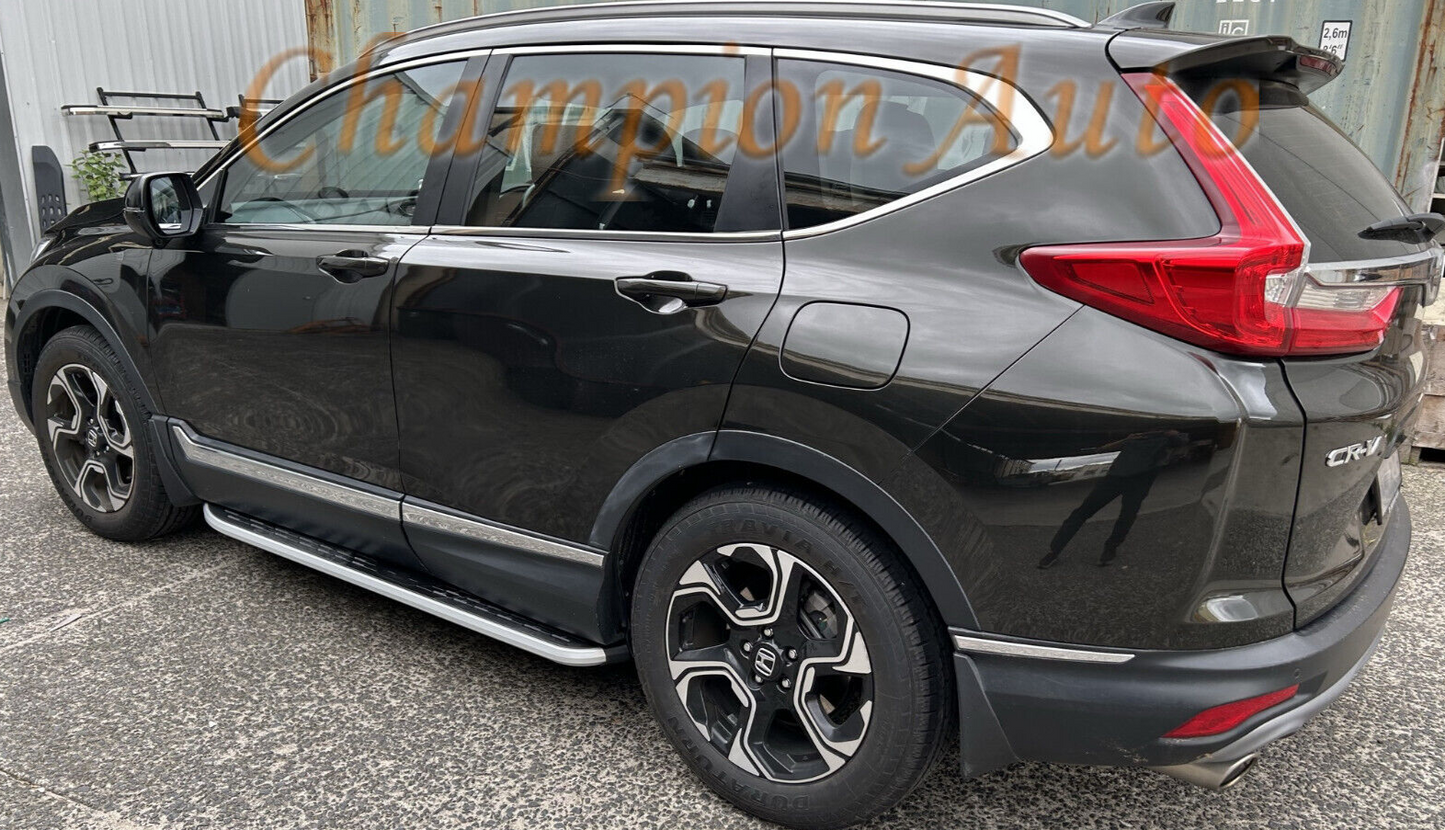 Side Steps Running Boards To Fit HONDA CRV CR-V 2017-2024 (XK)