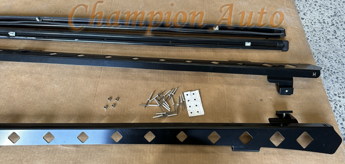 Backbone AND Tracks for Roof Rack fits Toyota HILUX dual cab 2015-2024