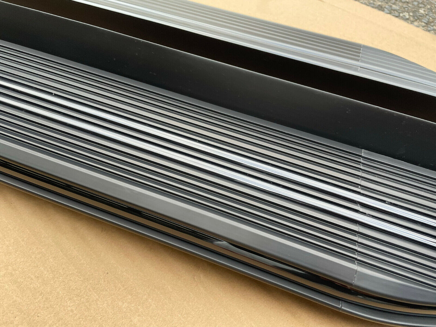 All BLACK Alloy side steps For LDV T60 T60 MAX Dual Cab 2021 -2024 (XRB)